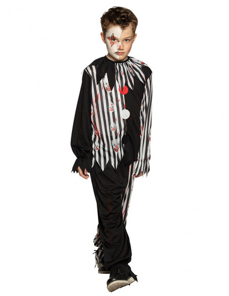 Disfraz payaso diabólico infantil