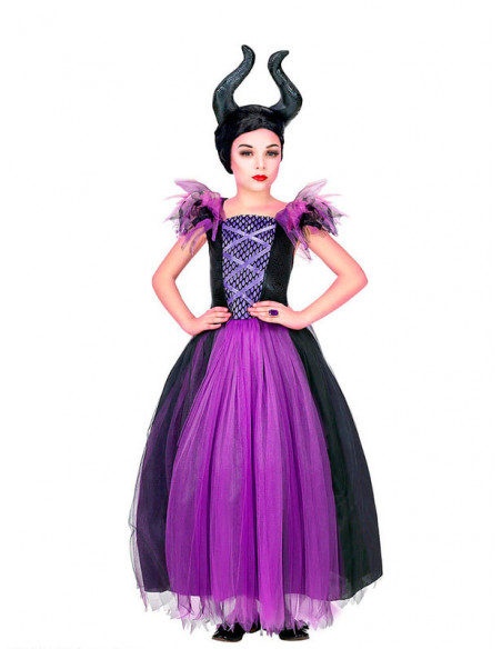 Disfraz maléfica para niña