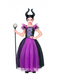 Disfraz maléfica para niña 2