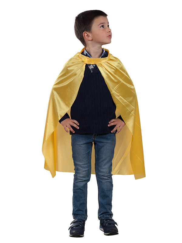 Capa Superhéroe amarillo