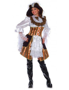 Disfraz de pirata bucanera mujer 2