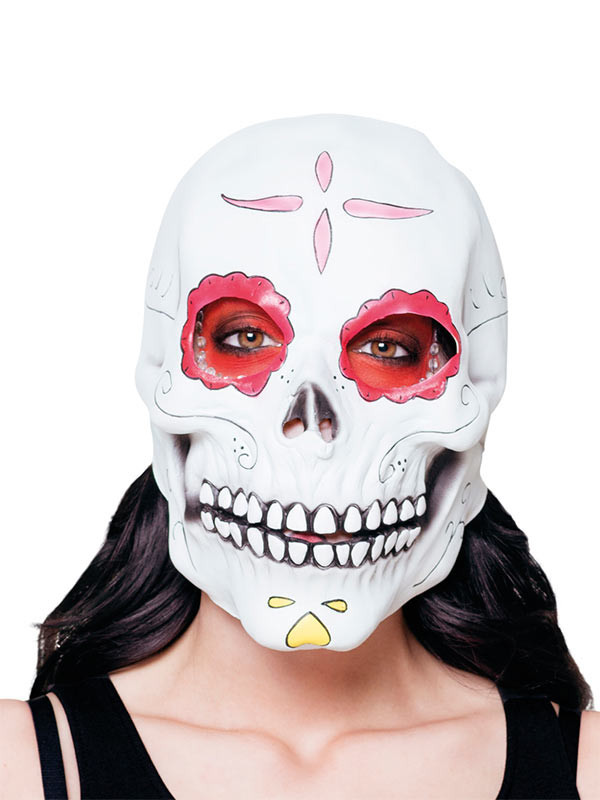 Máscara calavera Catrina de látex