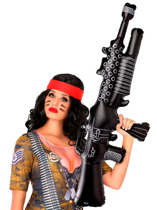 Metralleta hinchable