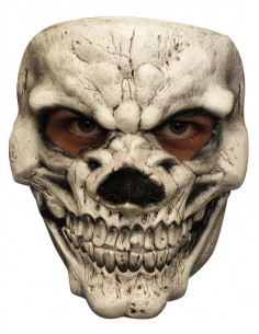Máscara de látex esqueleto
