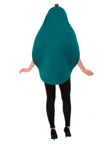 Disfraz aguacate Realfooder adulto espalda