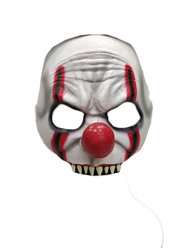 Media máscara de látex payaso