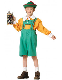 Disfraz tirolés infantil