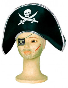 Sombrero pirata fieltro 2
