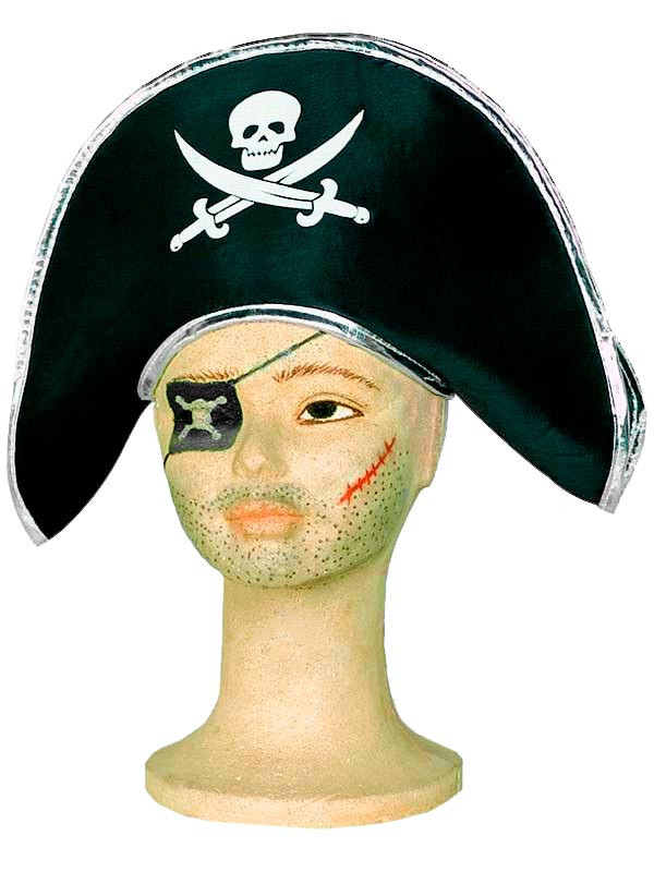 Sombrero pirata fieltro