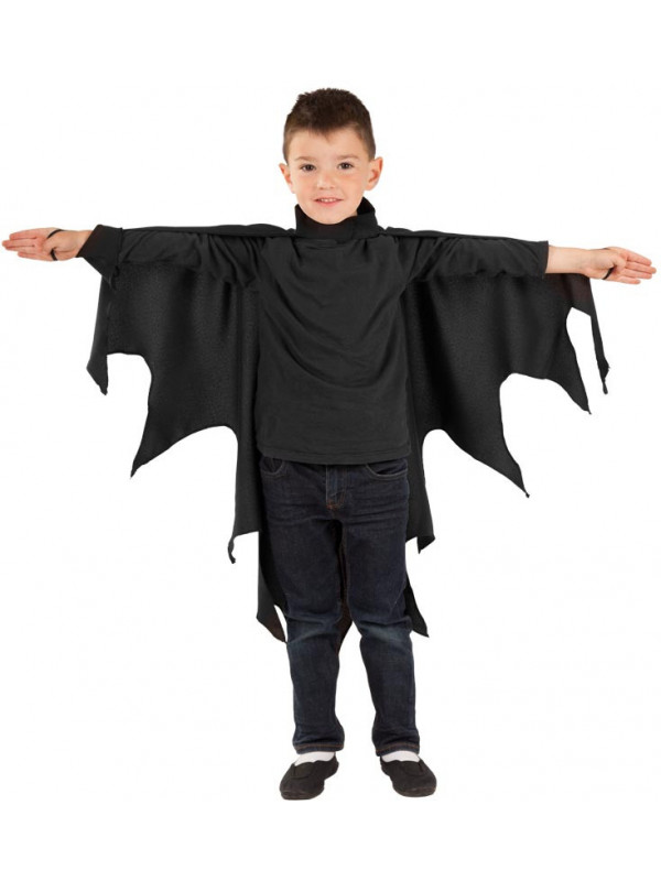 Capa murciélago infantil