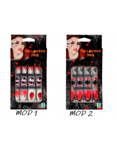 Uñas postizas Halloween