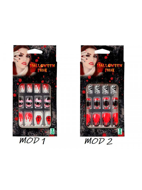 Uñas postizas Halloween