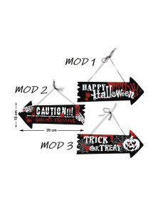 Cartel flecha Halloween