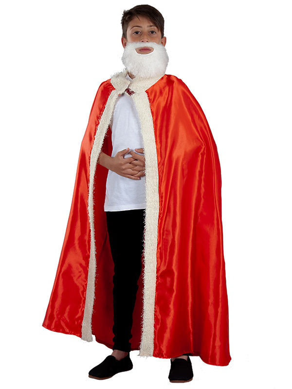 Capa Rey infantil con barba