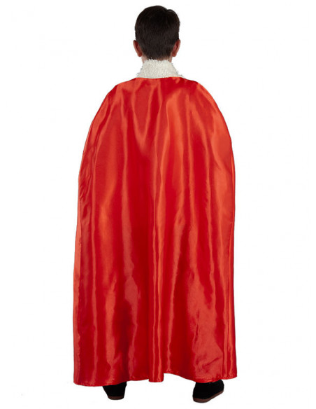 Capa Rey infantil espalda