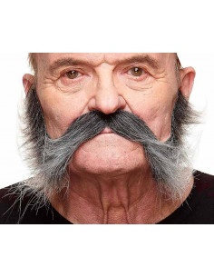 Bigote largo con patillas