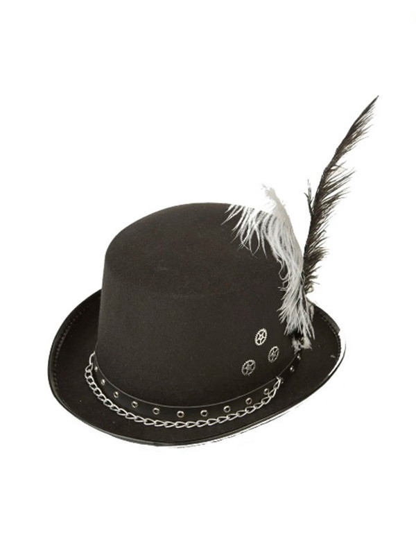 Chistera Steampunk engranajes