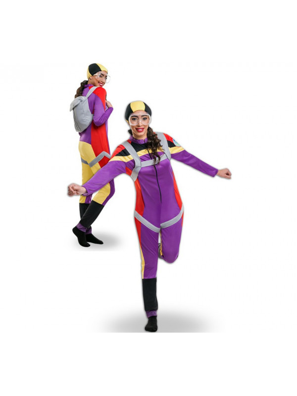 Disfraz paracaidista para mujer