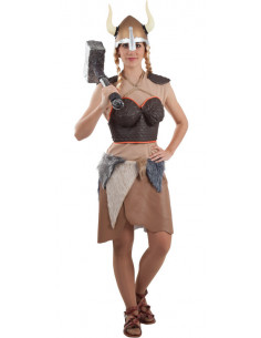 Disfraz vikinga guerrera