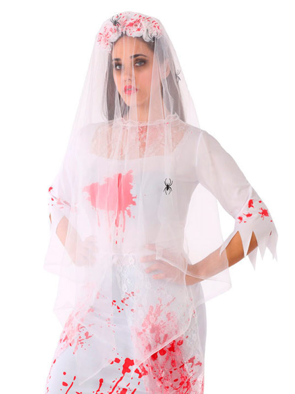 Diadema velo novia muerta