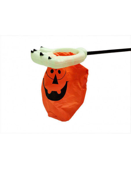 Saco para caramelos Halloween calabaza