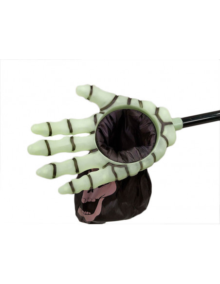 Saco para caramelos Halloween esqueleto
