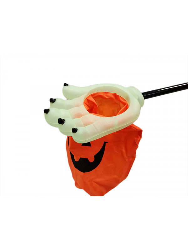 Saco para caramelos Halloween mano