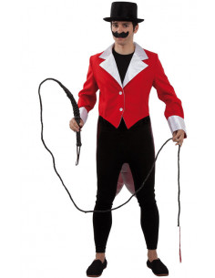 Traje frac femenino rojo 2