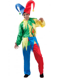 Disfraz bufón Carnaval