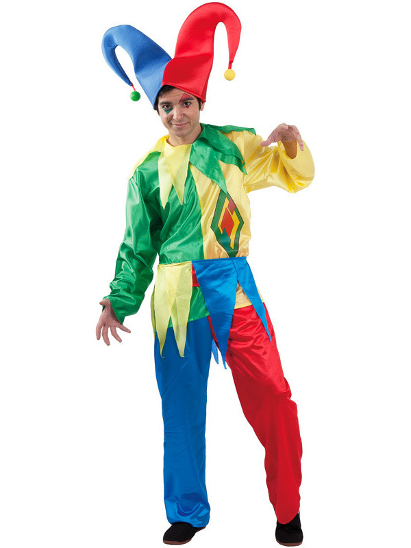 Disfraz bufón Carnaval
