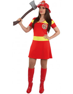 Disfraz bombera sexy mujer