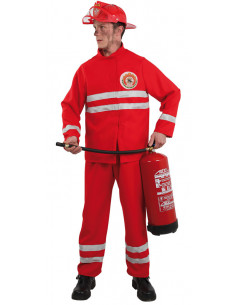 Disfraz de bombero para hombre