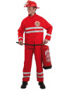 Disfraz de bombero para hombre