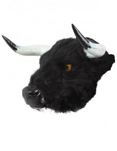 Cabeza de toro decorativa