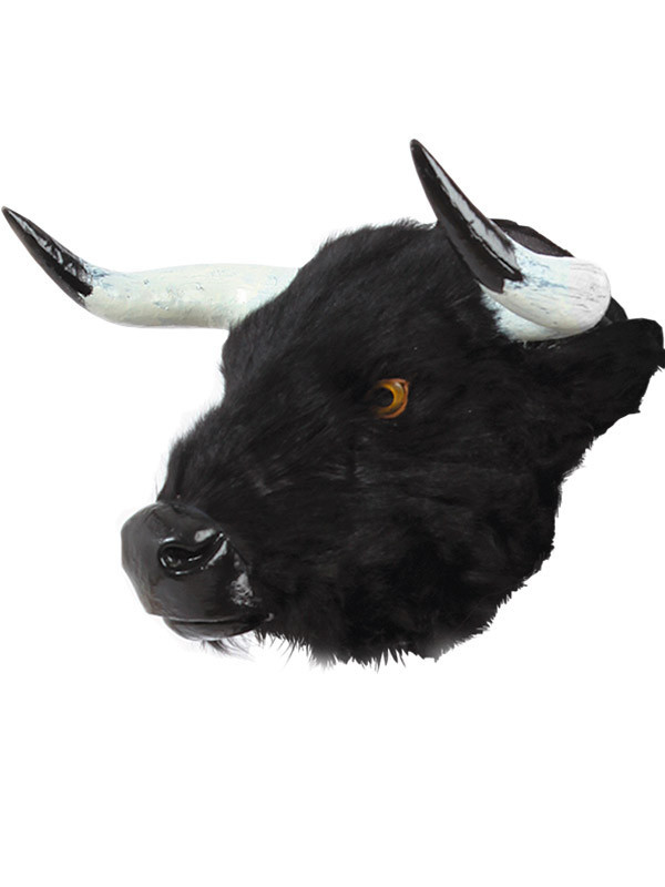 Cabeza de toro decorativa