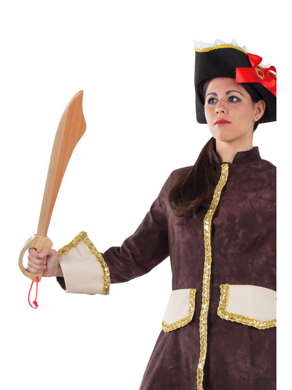 Espada madera pirata