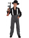 Disfraz de ganster para niño
