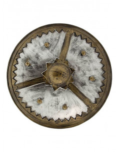 Escudo medieval envejecido