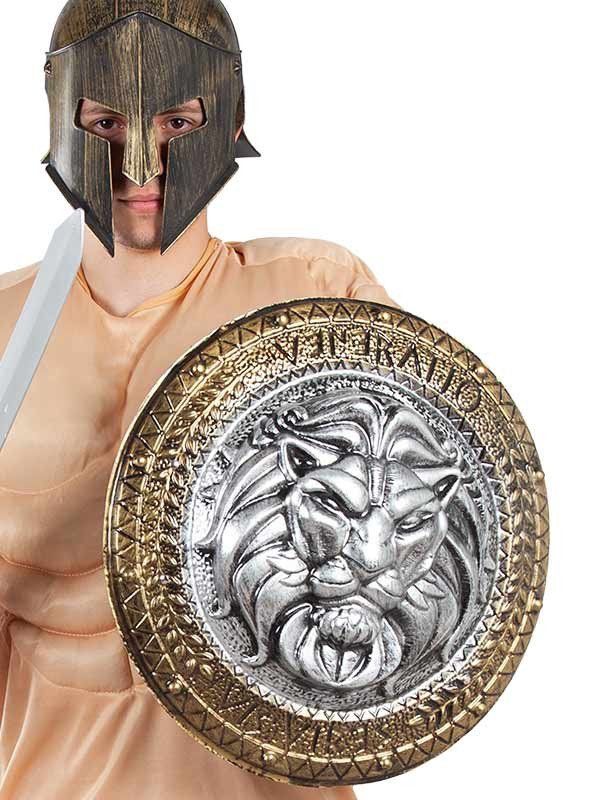 Escudo romano león adulto