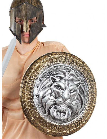 Escudo romano león adulto