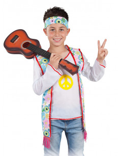 Chaleco hippie con cinta infantil