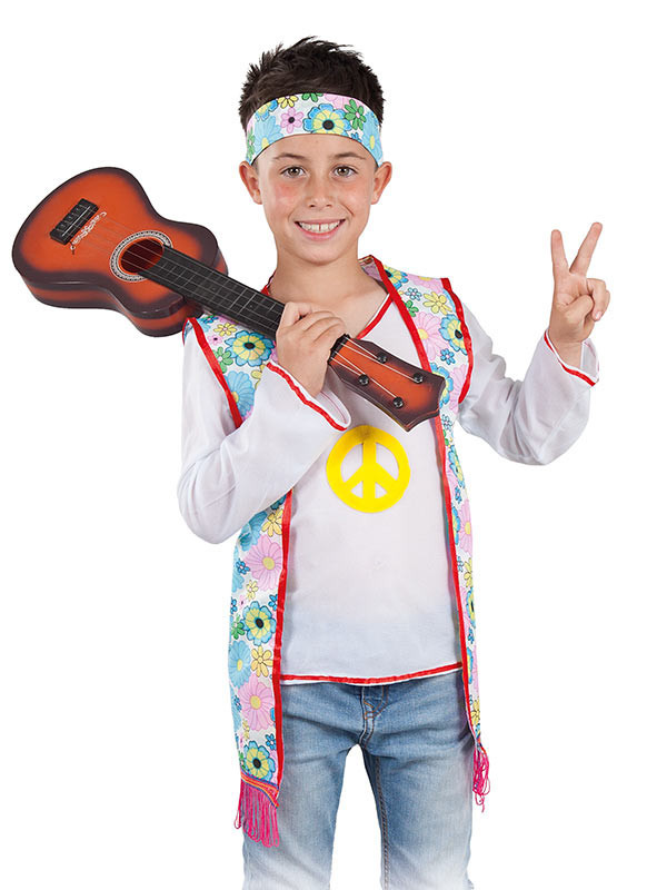 Chaleco hippie con cinta infantil