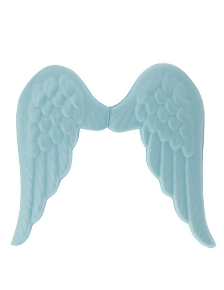 Alas de goma eva pequeñas azules