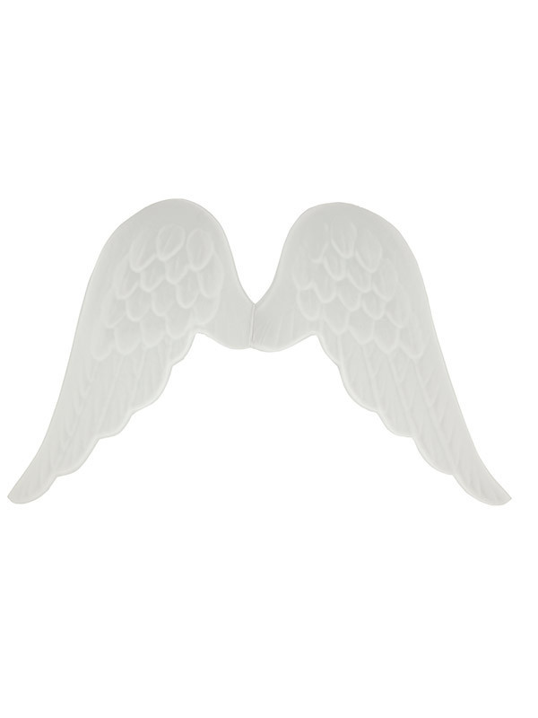 Alas de goma eva pequeñas blancas