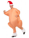 Disfraz pavo asado hinchable