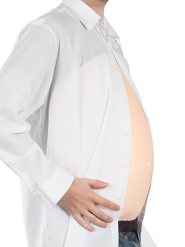 Barriga postiza de goma eva lateral