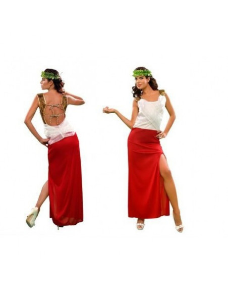 Disfraz de romana Minerva espalda