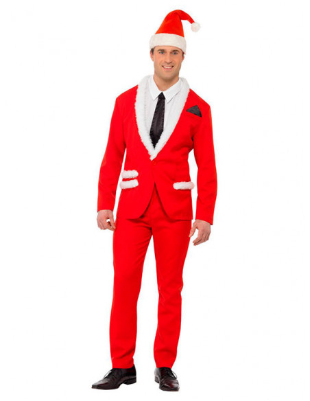 Disfraz Papá Noel elegante adulto