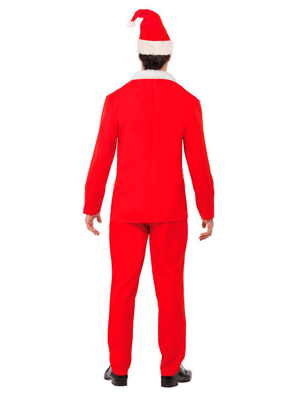 Disfraz Papá Noel elegante espalda