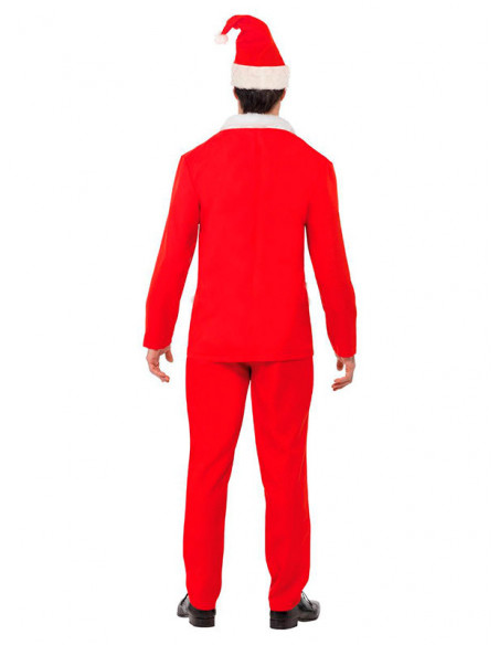 Disfraz Papá Noel elegante espalda